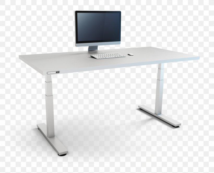 Standing Desk Table Human Factors And Ergonomics Linak, PNG, 845x684px, Desk, Actuator, Biuras, Chair, Computer Monitor Accessory Download Free