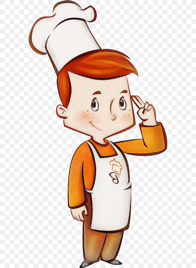 Cartoon Cook Pleased Finger, PNG, 582x1119px, Cartoon, Cook, Finger, Pleased Download Free