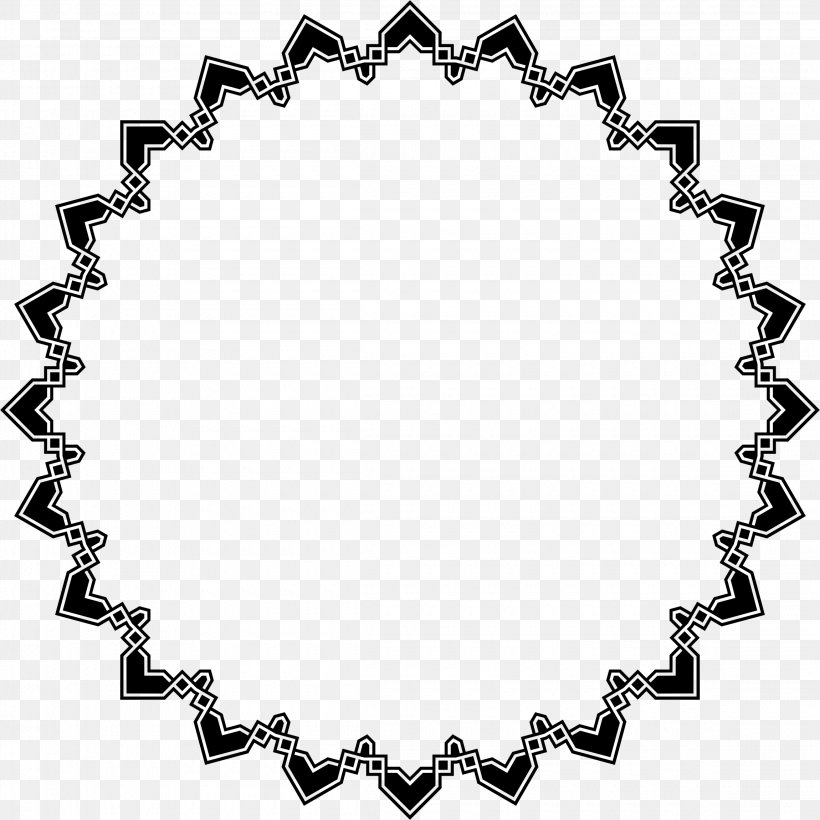 Vector Frame, PNG, 2300x2300px, Decorative Arts, Art, Black And White, Body Jewelry, Bracelet Download Free