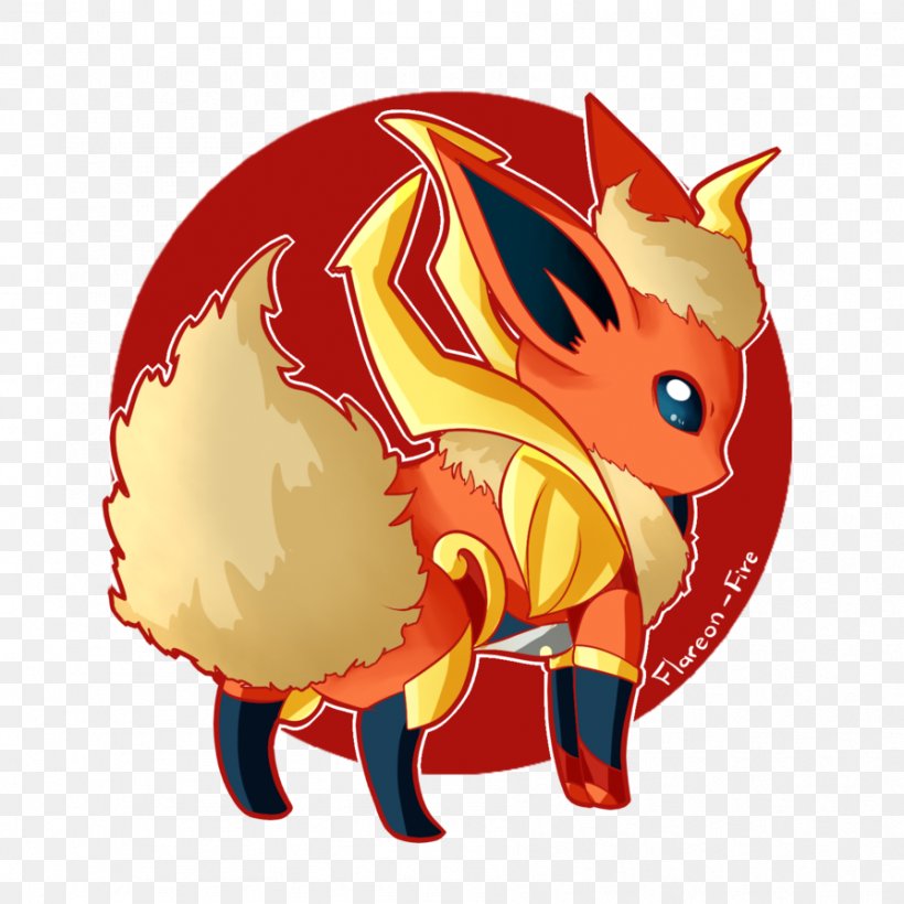 Flareon Pikachu Lux Pokémon Eevee, PNG, 894x894px, Flareon, Art, Cartoon, Deviantart, Dragon Download Free