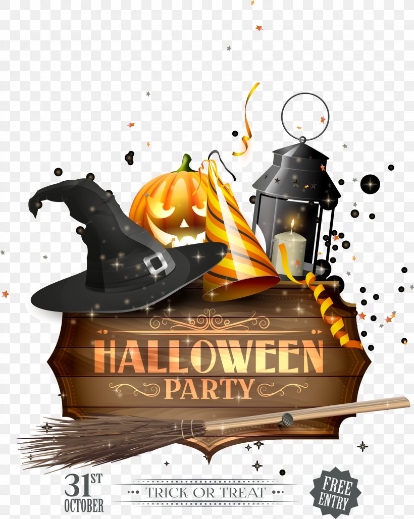Halloween Party Holiday All Saints' Day, PNG, 2028x2543px, Halloween, Advertising, Brand, Illustration, Party Download Free