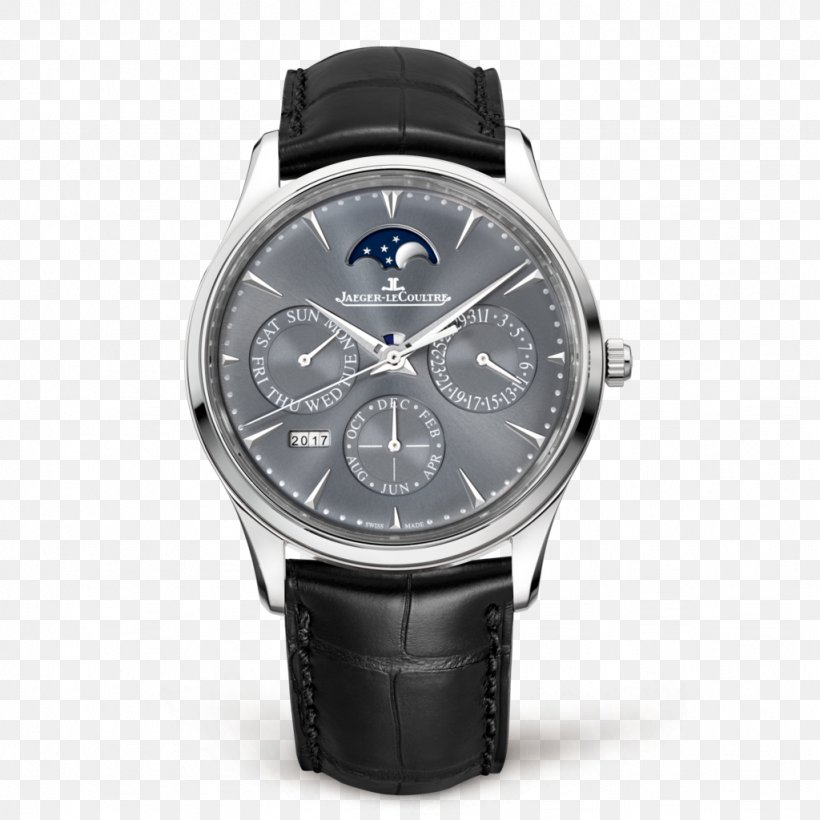 Jaeger-LeCoultre Master Ultra Thin Moon Jewellery Automatic Watch, PNG, 1024x1024px, Jaegerlecoultre, Automatic Watch, Brand, Chronograph, Complication Download Free