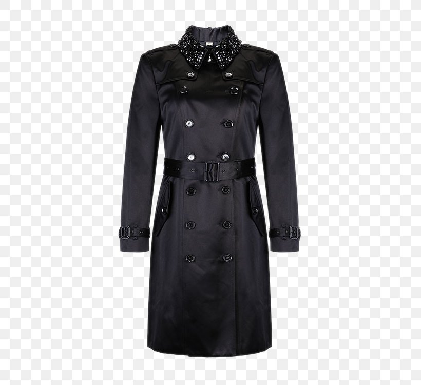 Trench Coat Windbreaker Overcoat Outerwear, PNG, 750x750px, Trench Coat, Black, Clothing, Coat, Outerwear Download Free