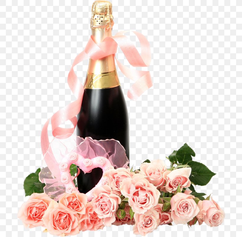 Champagne Red Wine Bottle Clip Art, PNG, 706x800px, Champagne, Birthday, Bon Anniversaire, Bottle, Cut Flowers Download Free