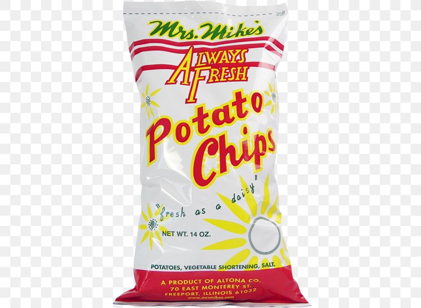 Mrs. Mike's Junk Food Potato Chip Flavor Vegetarian Cuisine, PNG, 600x600px, Junk Food, Barbecue, Commodity, Cuisine, Eating Download Free