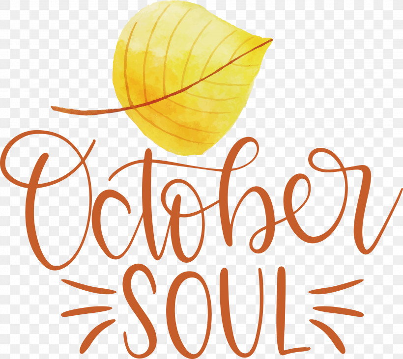 October Soul October, PNG, 3000x2678px, October, Flower, Happiness, Leaf, Line Download Free