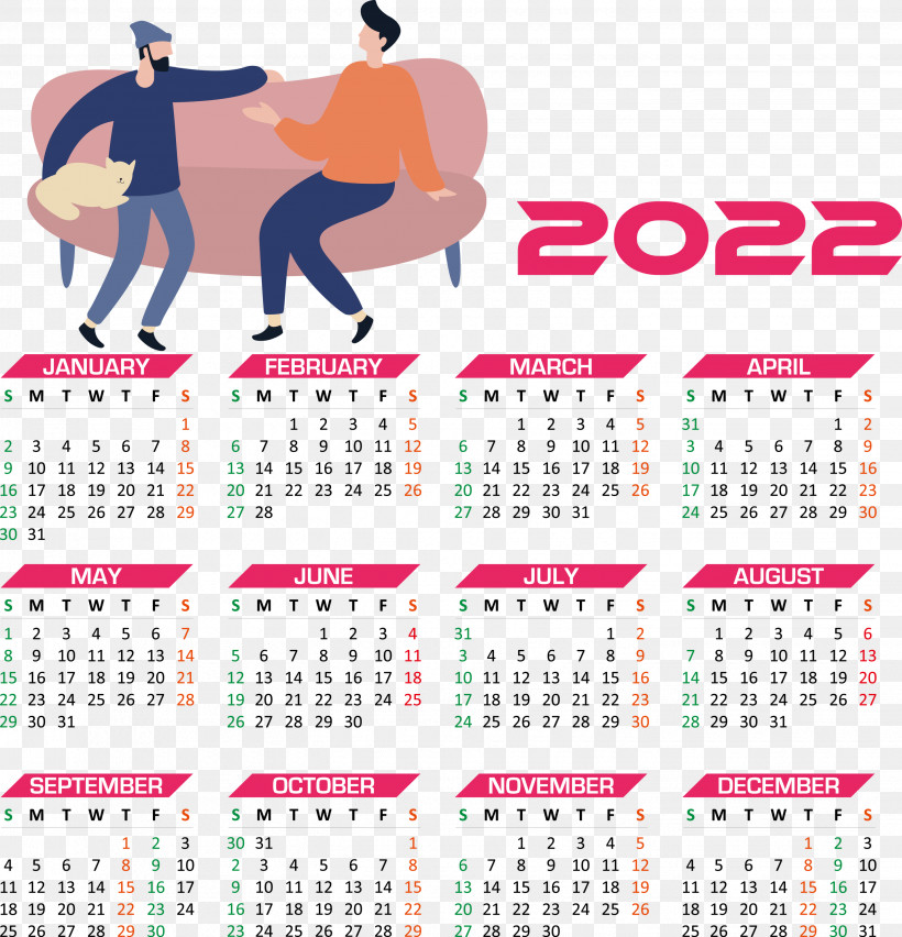2022 Calendar Year 2022 Calendar Yearly 2022 Calendar, PNG, 2885x3000px, Calendar System, Meter Download Free