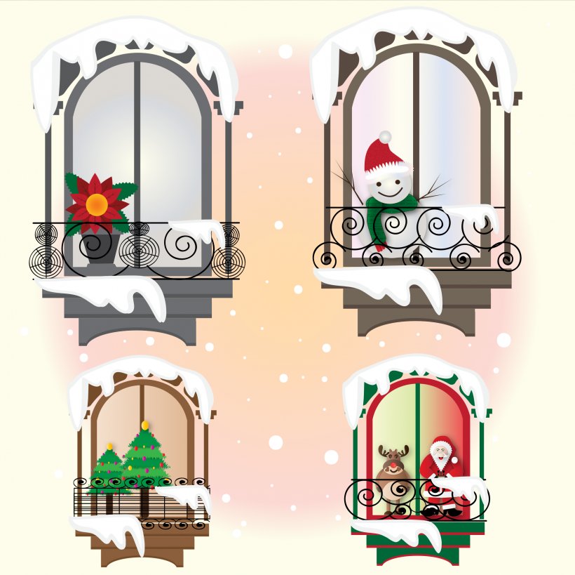 Christmas Window Christmas Window Clip Art, PNG, 2400x2398px, Window, Animation, Arch, Blog, Christmas Download Free