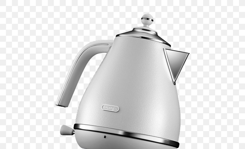 Kettle De'Longhi Australia Toaster De'Longhi New Zealand, PNG, 500x500px, Kettle, Coffeemaker, Com, Electric Kettle, Electricity Download Free