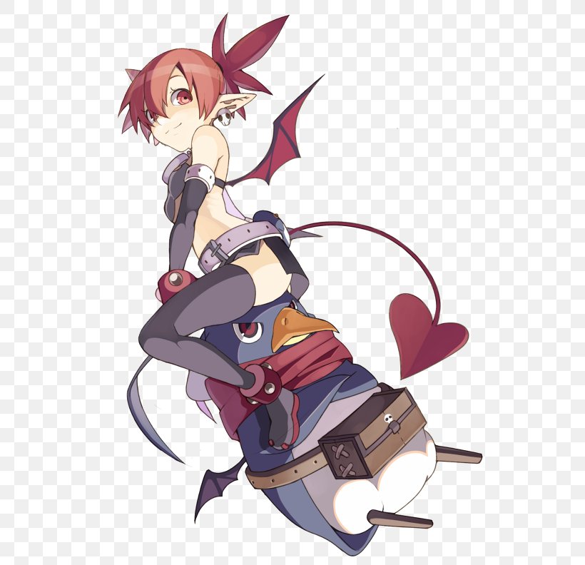 Disgaea: Hour Of Darkness Etna Prinny Fate/stay Night, PNG, 600x792px, Watercolor, Cartoon, Flower, Frame, Heart Download Free
