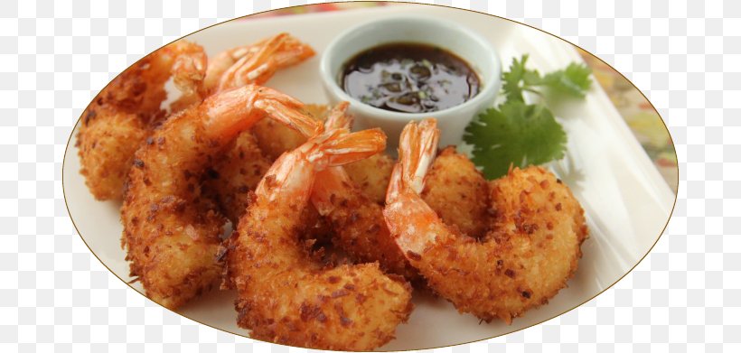 Fried Shrimp Coconut Shrimp Recipe Shrimp And Prawn As Food, PNG, 684x391px, Watercolor, Cartoon, Flower, Frame, Heart Download Free