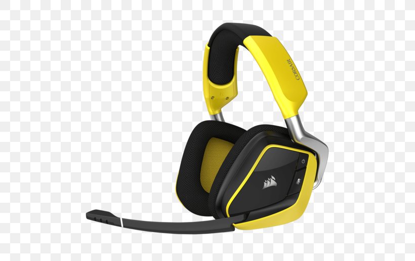 Corsair VOID PRO RGB Headset Headphones Wireless 7.1 Surround Sound, PNG, 515x515px, 71 Surround Sound, Corsair Void Pro Rgb, Audio, Audio Equipment, Corsair Components Download Free