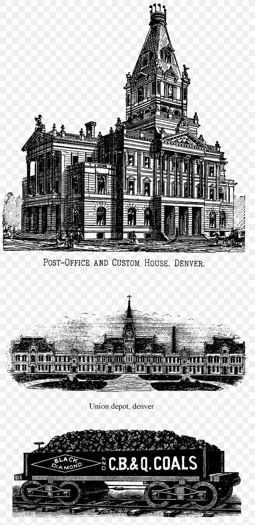 Denver History Facade Drawing, PNG, 1613x3318px, Denver, Ancient History, Arch, Architecture, Art Download Free