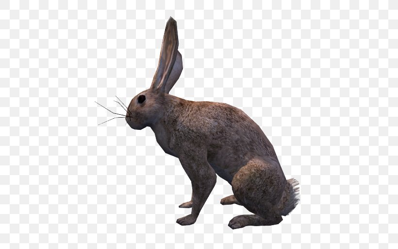 Domestic Rabbit Hare OpenGameArt.org Low Poly, PNG, 512x512px, 3d Computer Graphics, Domestic Rabbit, Animal, Animation, Blender Download Free