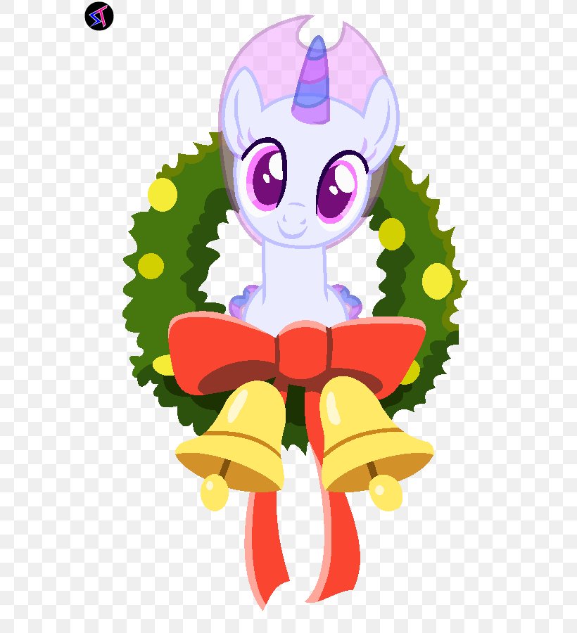 Pony Clip Art Christmas Day Holiday Image, PNG, 592x900px, Watercolor, Cartoon, Flower, Frame, Heart Download Free