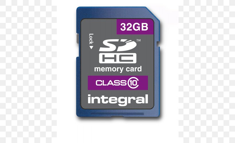 Flash Memory Cards SDHC Secure Digital High Capacity Computer Data Storage, PNG, 500x500px, Flash Memory Cards, Brand, Computer Data Storage, Electric Battery, Electronic Device Download Free