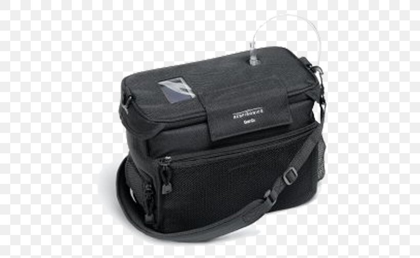 Portable Oxygen Concentrator Respironics, Inc. EverFlo Oxygen Concentrator, PNG, 505x505px, Portable Oxygen Concentrator, Bag, Baggage, Black, Brand Download Free