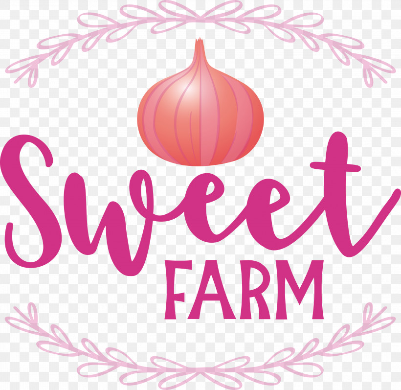 Sweet Farm, PNG, 3000x2917px, Logo, Calligraphy, Flower, M, Meter Download Free