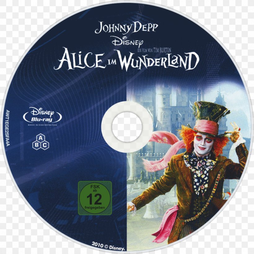 Alice's Adventures In Wonderland White Rabbit Mad Hatter Alice In Wonderland, PNG, 1000x1000px, White Rabbit, Alice, Alice In Wonderland, Alice Through The Looking Glass, Bluray Disc Download Free