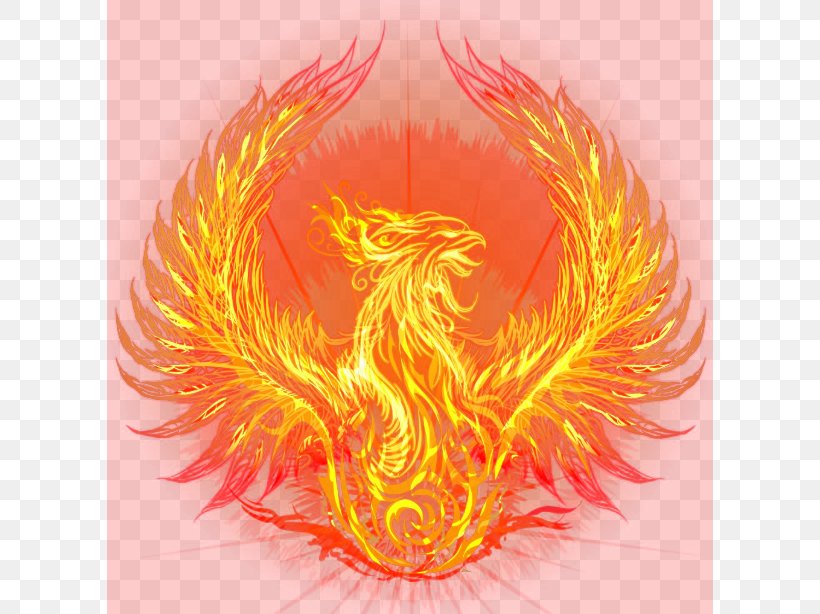 Flame Fenghuang, PNG, 606x614px, Flame, Chinese Dragon, Fenghuang, Fire, Fractal Art Download Free