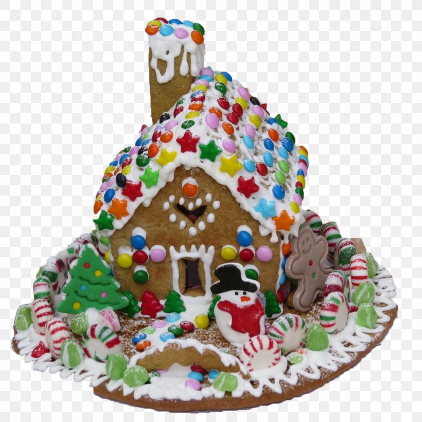 Gingerbread House Icing Christmas Pastry, PNG, 1200x1200px, Gingerbread House, Baking, Cake, Cake Decorating, Candy Download Free