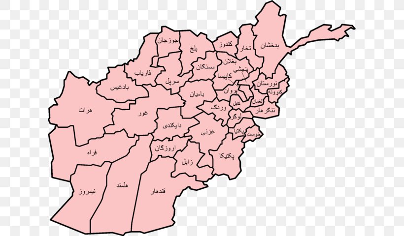 Kabul Nimruz Province Herat Province Pashto Map, PNG, 625x480px, Kabul, Afghanistan, Area, Blank Map, Dari Language Download Free