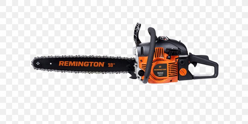 Chainsaw Remington RM4618 Gasoline Tool PowerKing PK4516 / PK4520, PNG, 1000x500px, Chainsaw, Automotive Exterior, Chainsaw Safety Features, Cutting, Felling Download Free