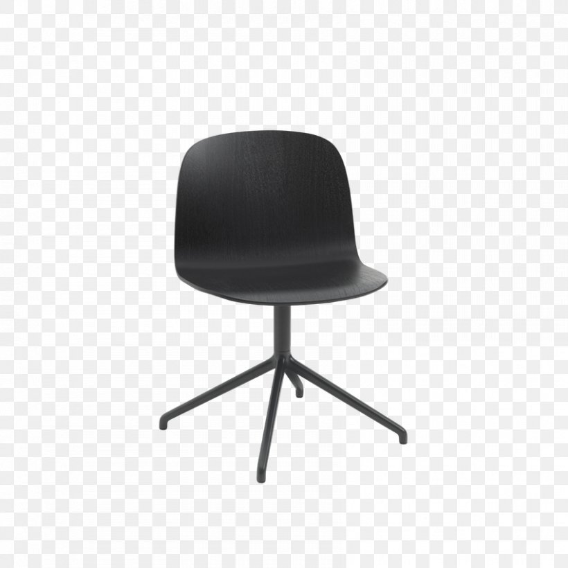 Chair Furniture Muuto Upholstery Swivel, PNG, 850x850px, Chair, Armrest, Black, Caster, Couch Download Free
