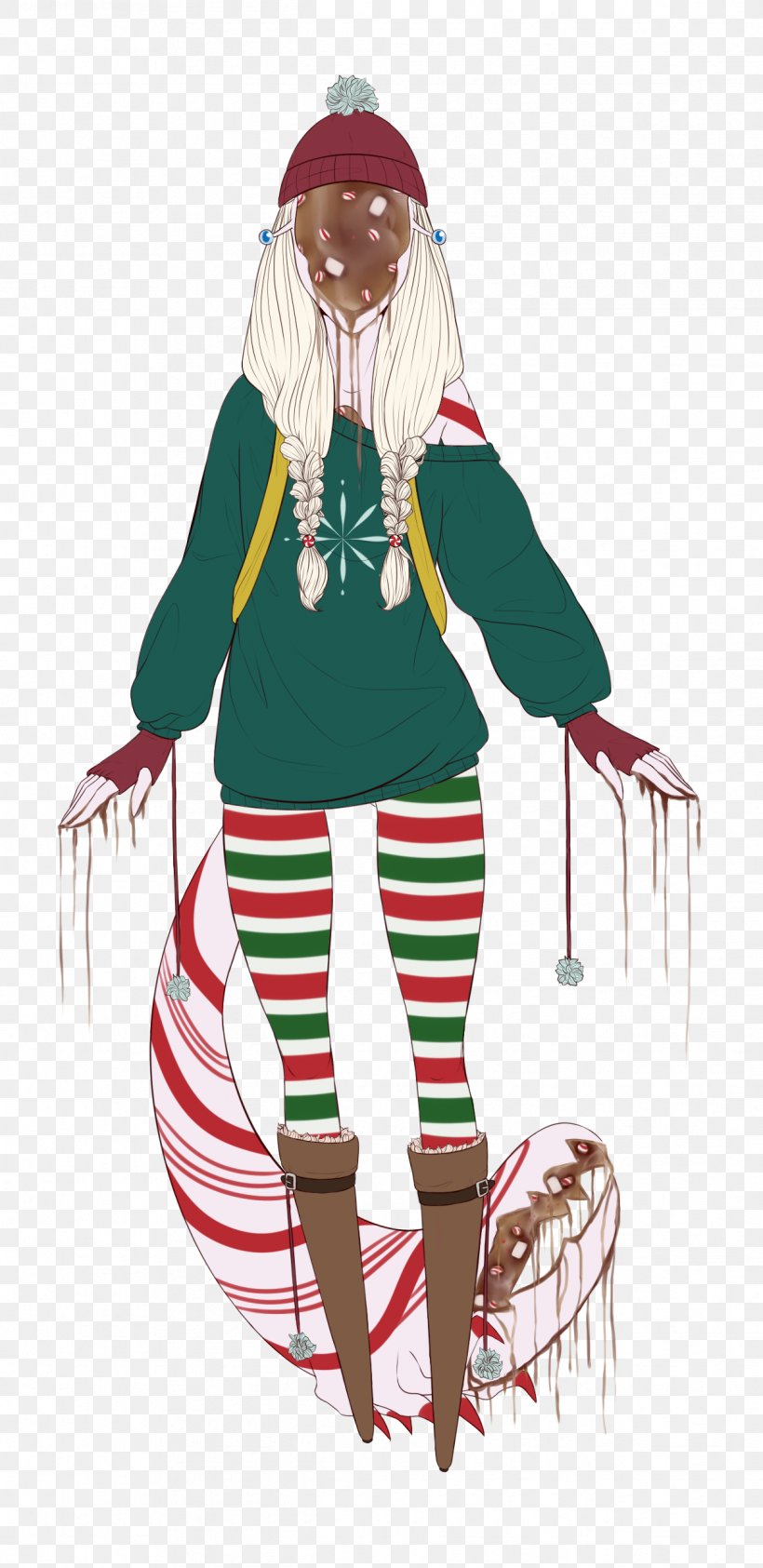 Christmas Ornament Santa Claus Costume, PNG, 1216x2500px, Christmas Ornament, Christmas, Christmas Decoration, Costume, Fictional Character Download Free