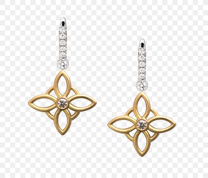 Gold Earring Jewellery Diamond Silver, PNG, 700x700px, Earring, Body Jewellery, Body Jewelry, Brass, Brilliant Download Free