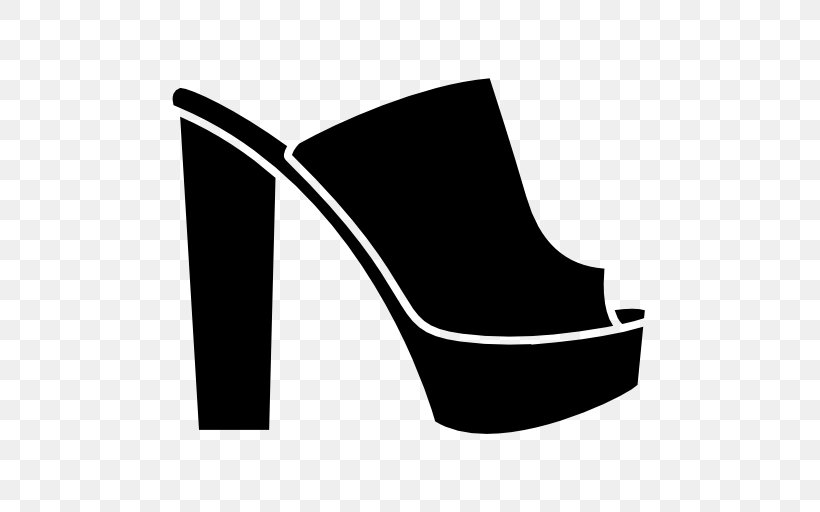 High-heeled Shoe Brand, PNG, 512x512px, Highheeled Shoe, Black, Black And White, Black M, Brand Download Free