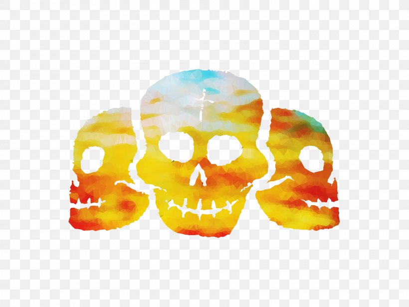 Skull, PNG, 1600x1200px, Skull, Bone, Jaw, Orange, Yellow Download Free