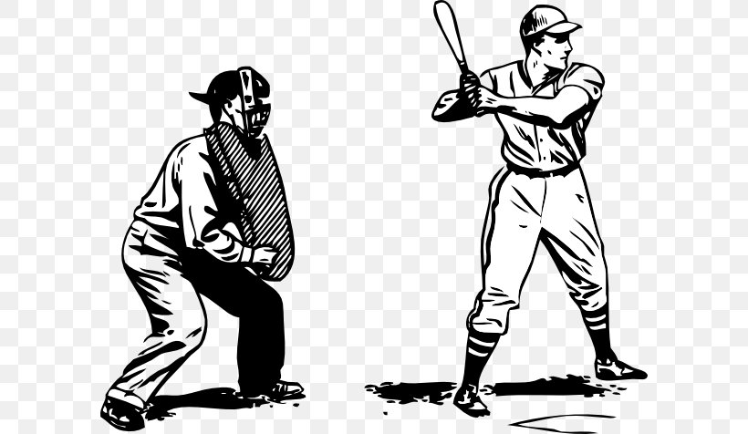 Baseball Umpire Cricket Umpire Clip Art, PNG, 600x476px, Baseball Umpire, Art, Baseball, Baseball Equipment, Black And White Download Free