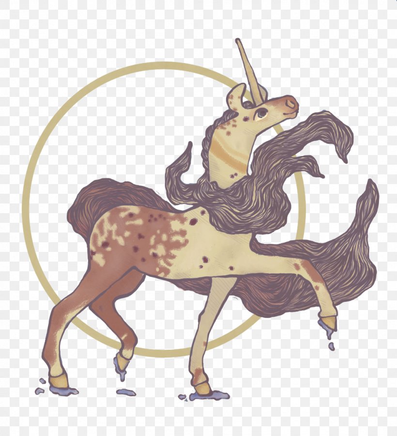 Horse Pack Animal Cartoon Legendary Creature, PNG, 1059x1163px, Horse, Art, Cartoon, Fictional Character, Horn Download Free