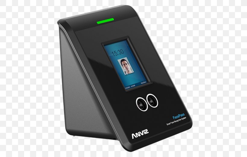 Access Control Facial Recognition System Biometrics Time And Attendance, PNG, 520x520px, Access Control, Biometrics, Electronic Device, Electronics, Electronics Accessory Download Free