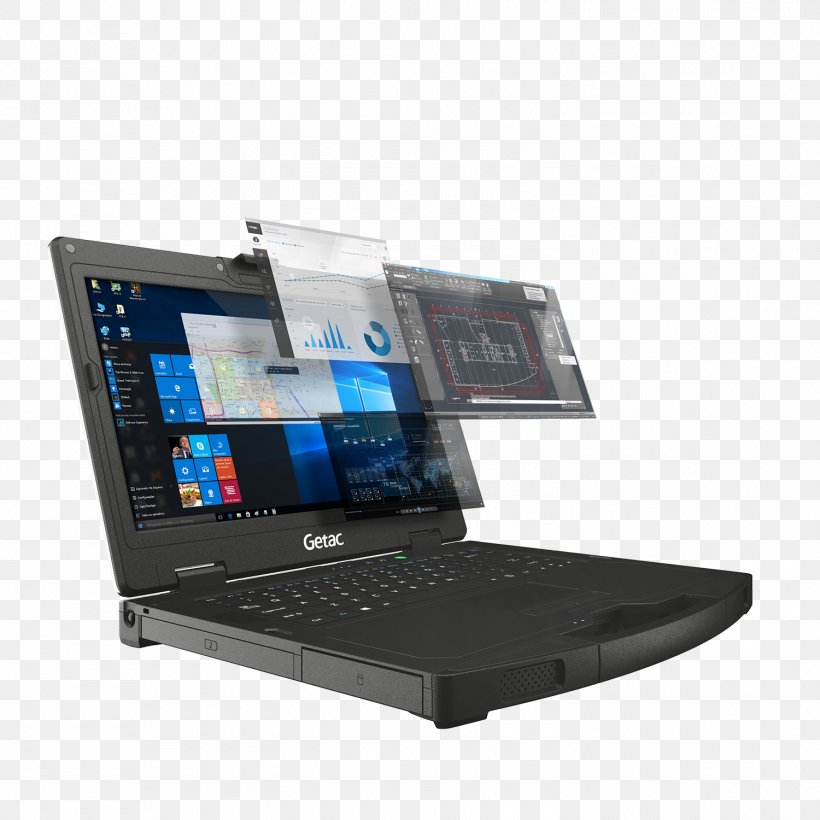 Laptop Rugged Computer Getac S410, PNG, 1500x1500px, Laptop, Computer, Computer Monitor Accessory, Dell, Display Device Download Free