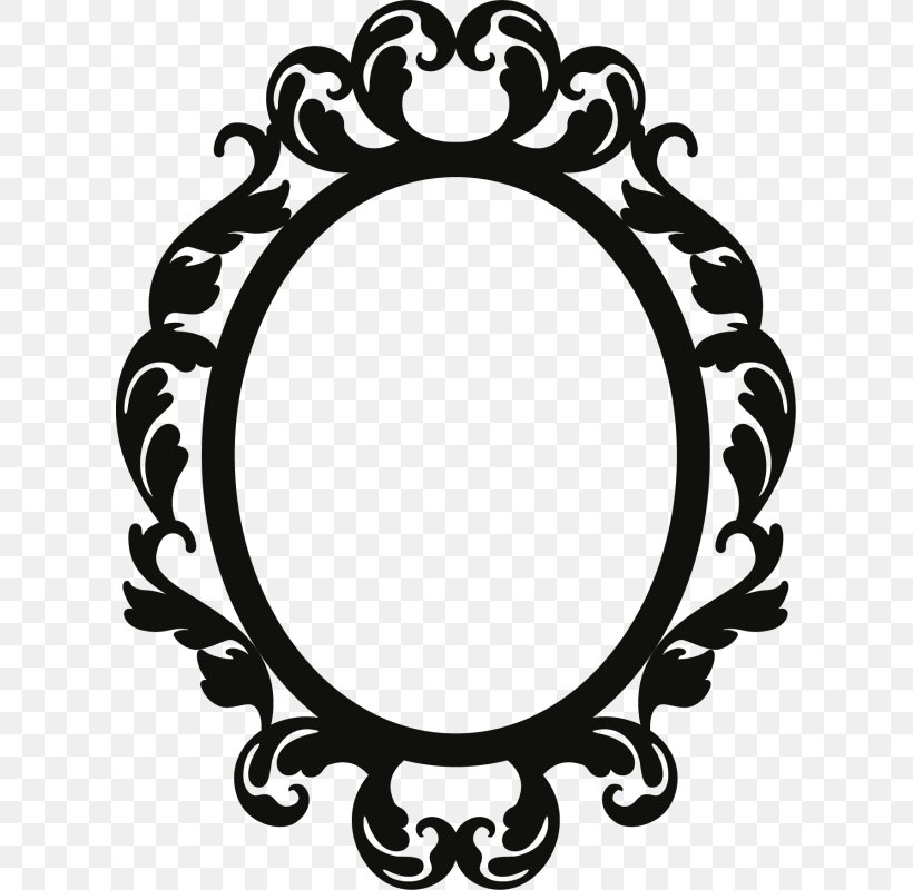 Picture Frames Baroque Wall Decal Silhouette, PNG, 800x800px, Picture Frames, Art, Baroque, Black And White, Brush Download Free