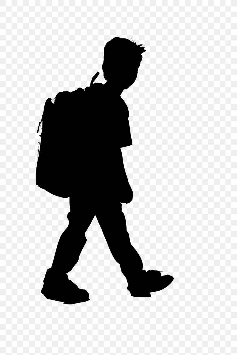 Vector Graphics Child Clip Art Silhouette Illustration, PNG, 1132x1696px, Child, Backpack, Male, School, Silhouette Download Free