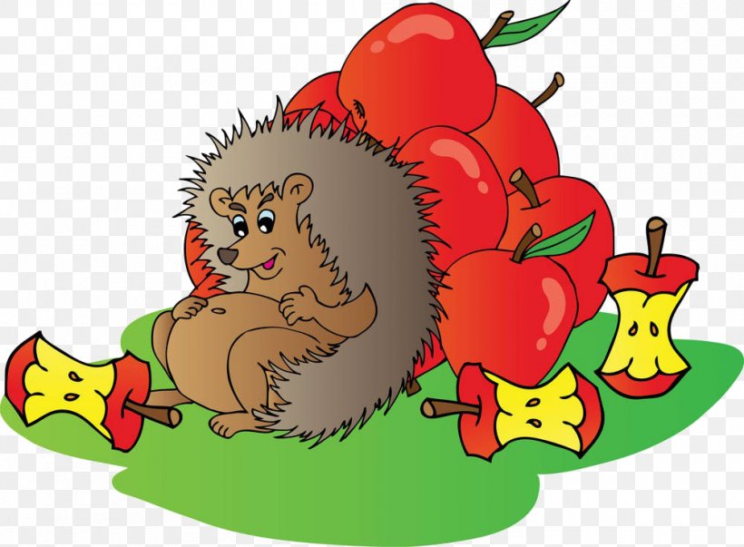 Hedgehog Royalty-free Apple Clip Art, PNG, 1000x736px, Hedgehog, Apple, Art, Cartoon, Domesticated Hedgehog Download Free