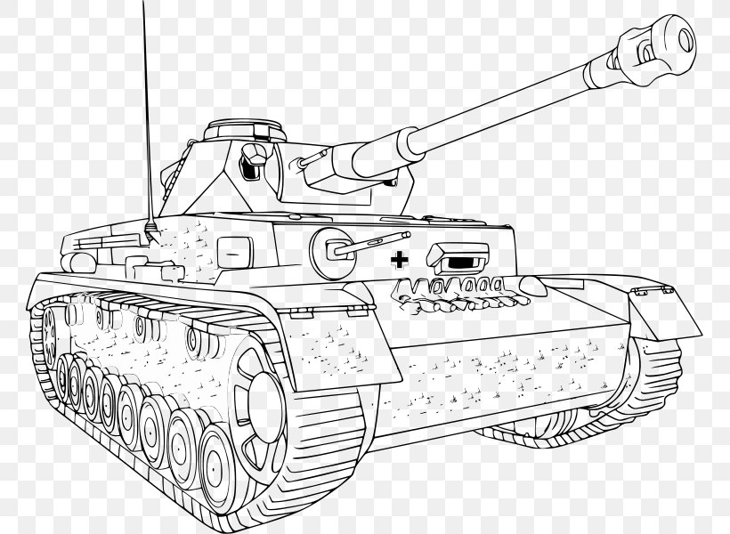 World War II World Of Tanks Coloring Book Colouring Pages, PNG, 761x600px, World War Ii, Artwork, Ausmalbild, Automotive Design, Black And White Download Free