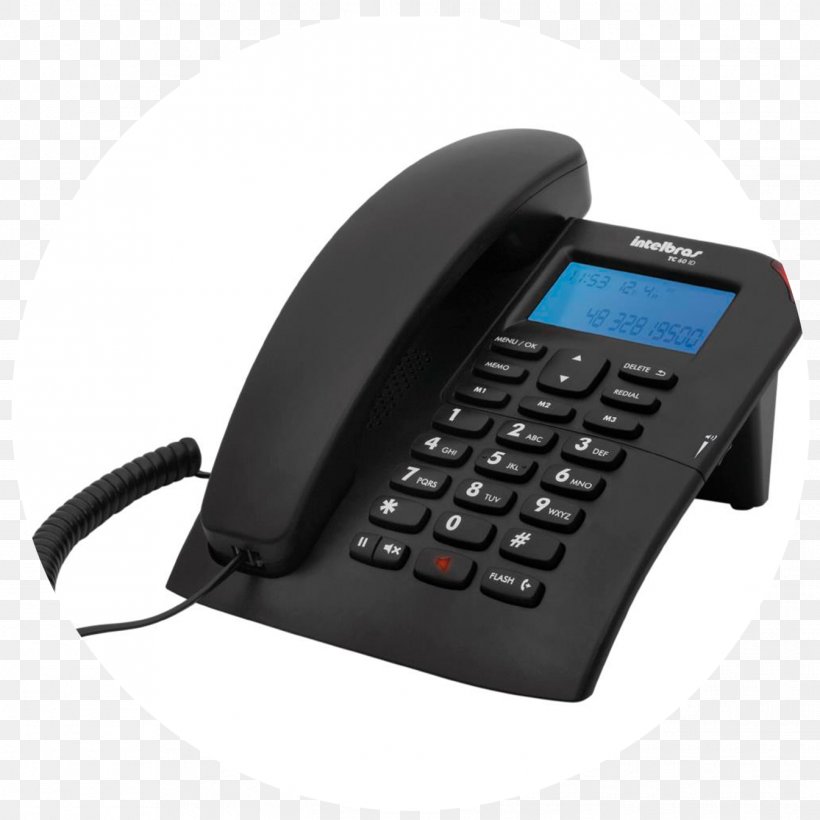Intelbras TC 60 ID Caller ID Telephone Speakerphone Mobile Phones, PNG, 1345x1345px, Caller Id, Corded Phone, Home Business Phones, Intelbras, Mobile Phones Download Free
