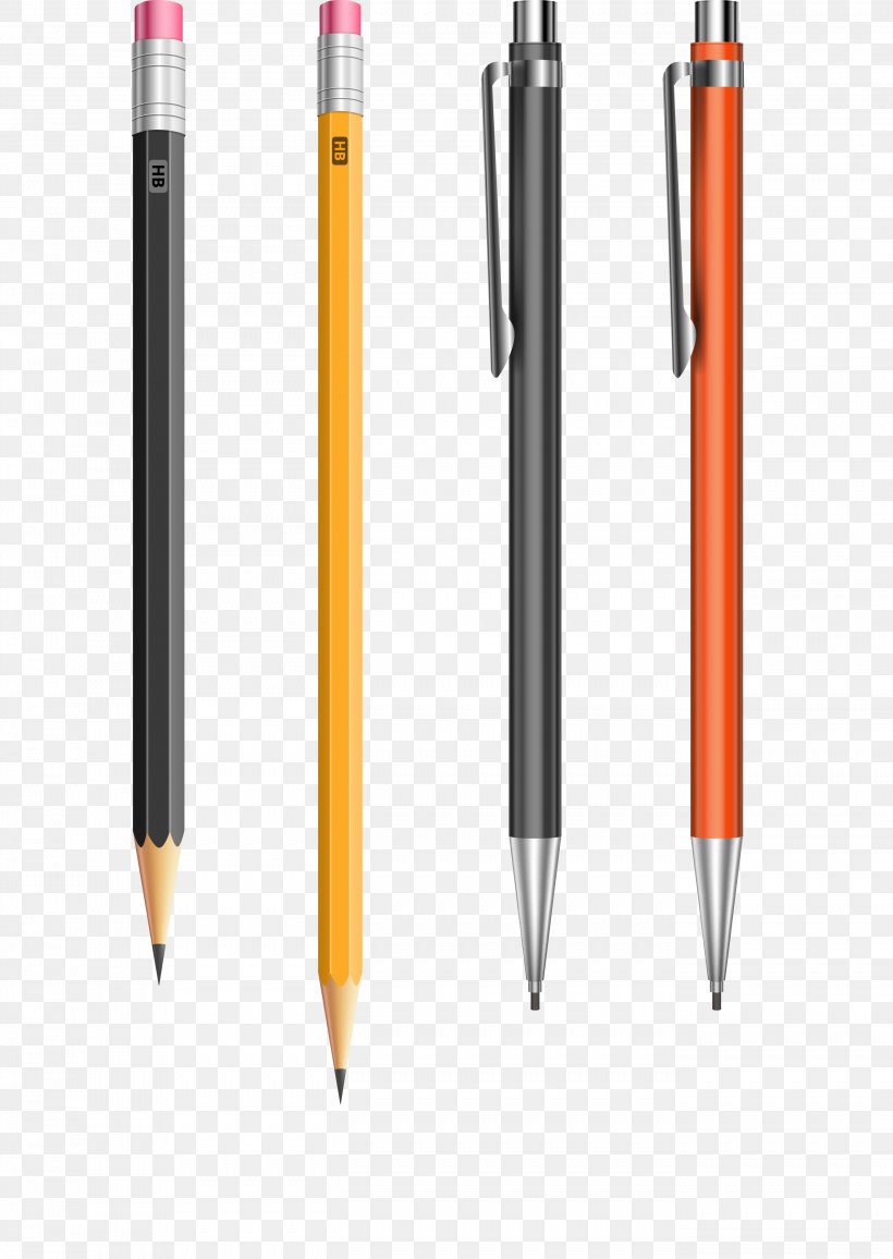 Mechanical Pencil Ballpoint Pen Illustration, PNG, 2706x3817px, Pencil, Ball Pen, Ballpoint Pen, Colored Pencil, Drawing Download Free