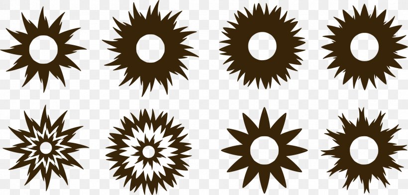 Royalty-free Clip Art, PNG, 2400x1150px, Royaltyfree, Black And White, Daisy Family, Drawing, Flora Download Free