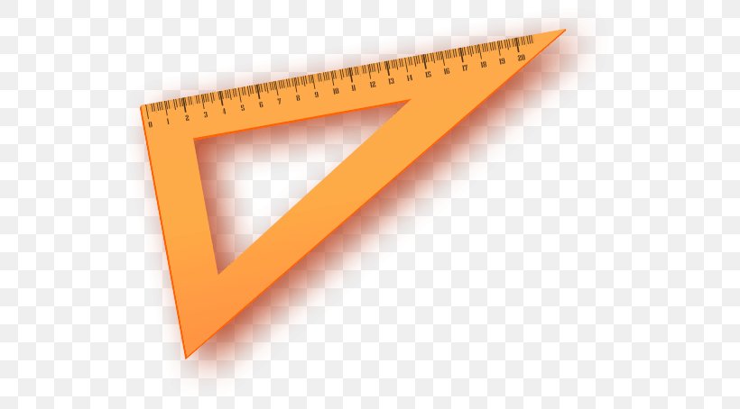 Triangle Ruler Product Design, PNG, 559x454px, Triangle, Brand, Measuring Instrument, Orange, Rectangle Download Free
