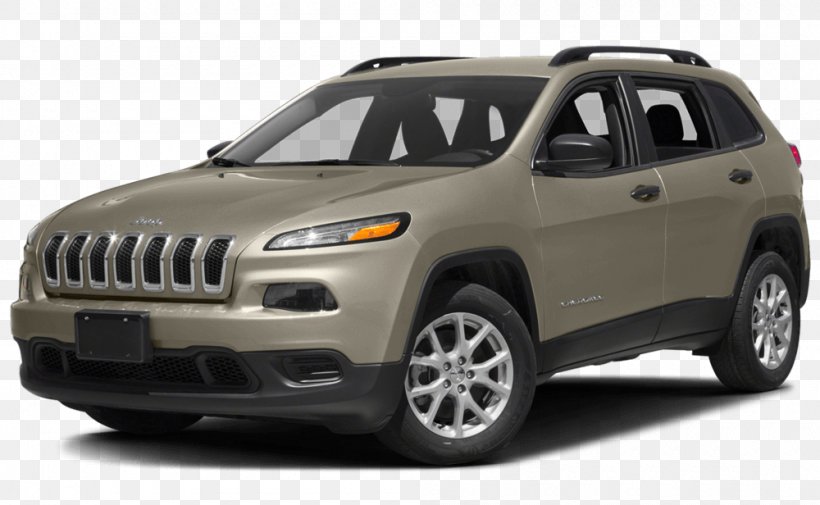 2017 Jeep Cherokee Sport Chrysler Car Dodge, PNG, 1000x616px, 2017 Jeep Cherokee, Jeep, Automatic Transmission, Automotive Exterior, Automotive Tire Download Free