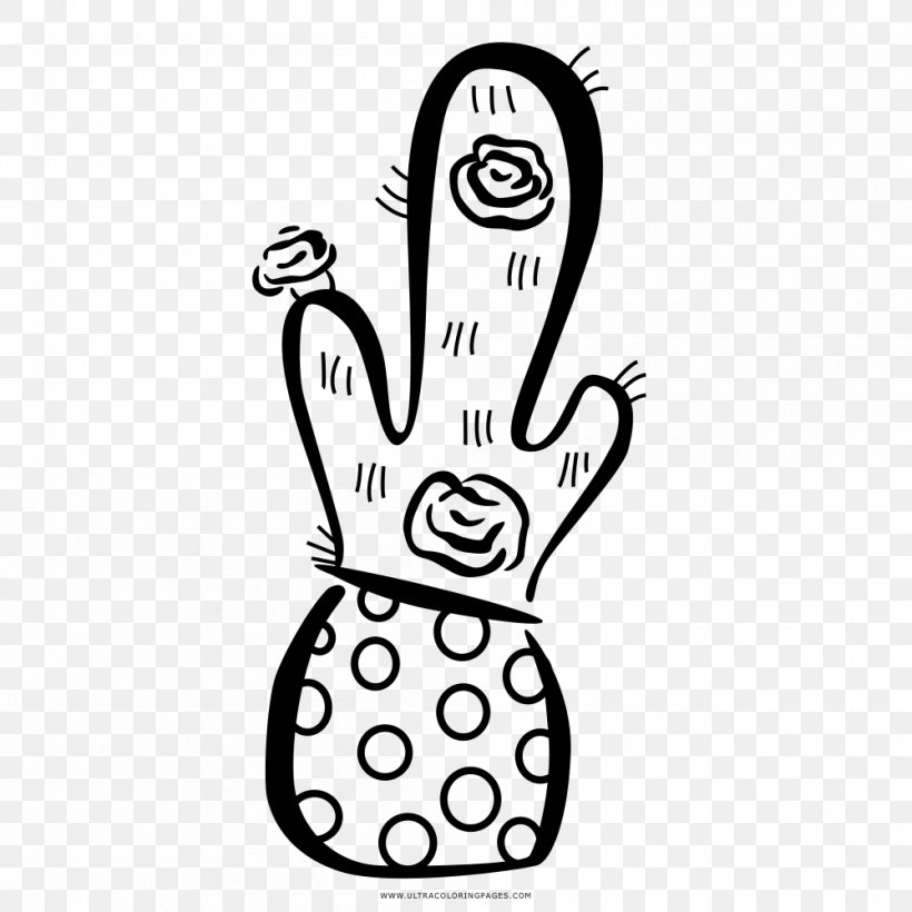 Drawing Coloring Book Character Vertebrate Cactaceae, PNG, 1000x1000px, Drawing, Area, Behavior, Black, Black And White Download Free