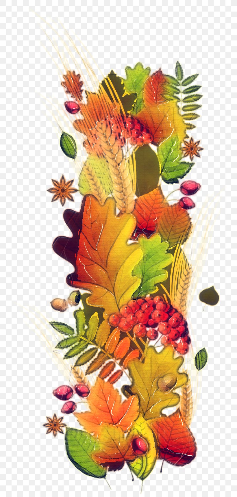 Floral Design, PNG, 800x1720px, Leaf, Autumn, Cut Flowers, Floral Design, Floristry Download Free