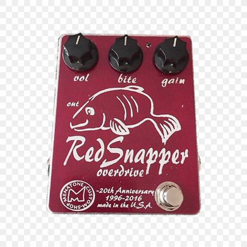 Northern Red Snapper Distortion Effects Processors & Pedals Electric Guitar, PNG, 1000x1000px, Northern Red Snapper, Anniversary, Audio, Audio Equipment, Audio Signal Download Free