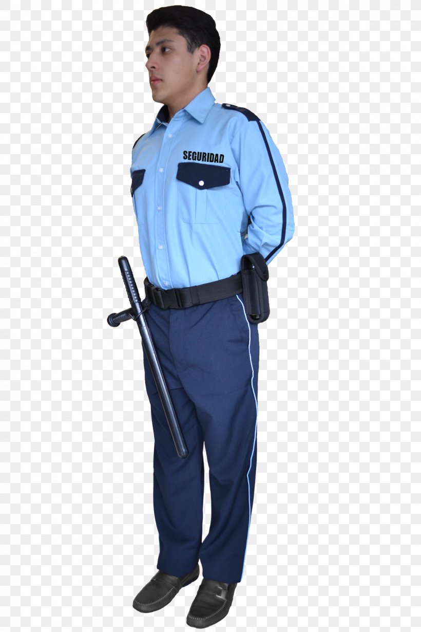 Uniform Security Company Security Guard Police Officer, PNG, 1200x1800px, Uniform, Blue, Electric Blue, Officer, Official Download Free