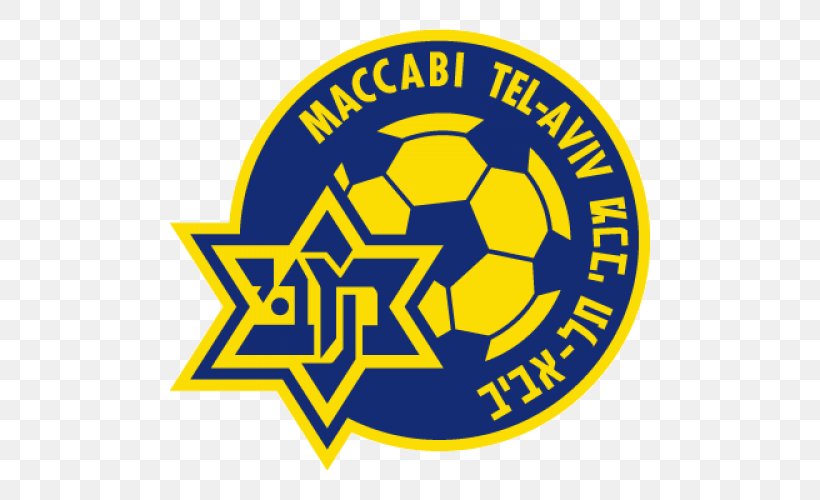 Maccabi Tel Aviv F.C. 2018–19 UEFA Europa League Beitar Trump Jerusalem Football Club Netanya Stadium, PNG, 500x500px, Maccabi Tel Aviv Fc, Area, Association Football Manager, Badge, Ball Download Free